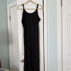 A new day Elegant Black Maxi Dress
